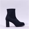 Miss Elastic Hilary Platform Ankle Boot - Navy Suede